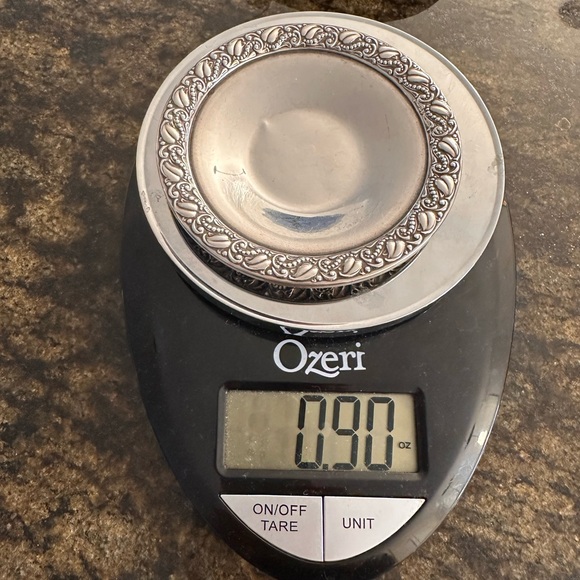 Vintage Sterling Silver Small Serving Dish - Picture 8 of 9